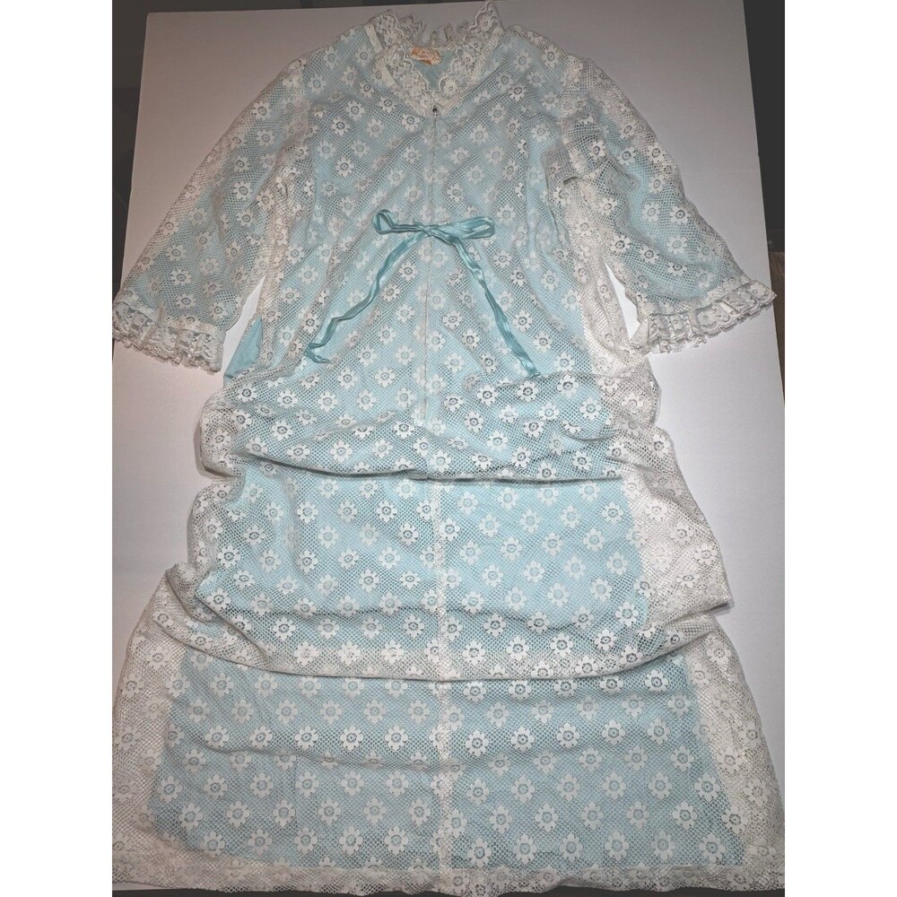 Whimsical Retro Dressing Gown Boho Angelic Cottagecore Say-Lu Loungewear theatre